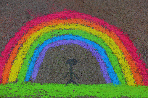 Rainbow Drawing