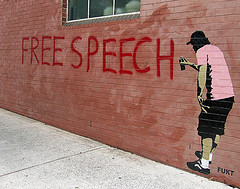 free speech grafitti