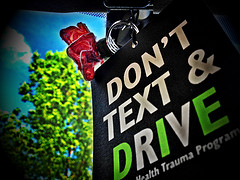 texting & driving sign