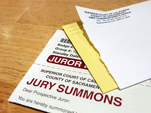 juror summons