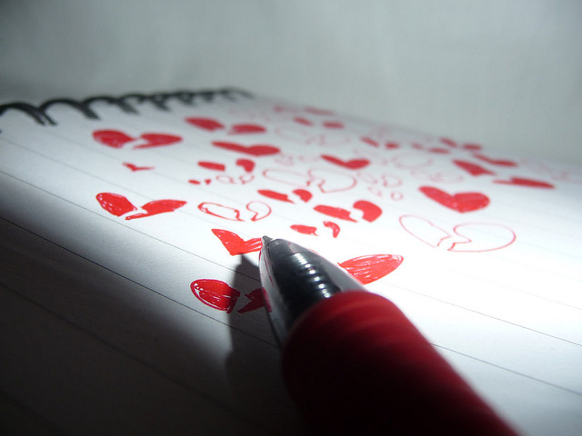 red pen