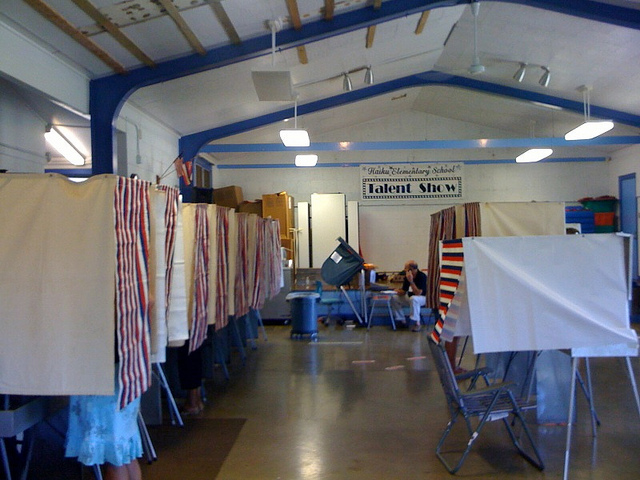 voting booth