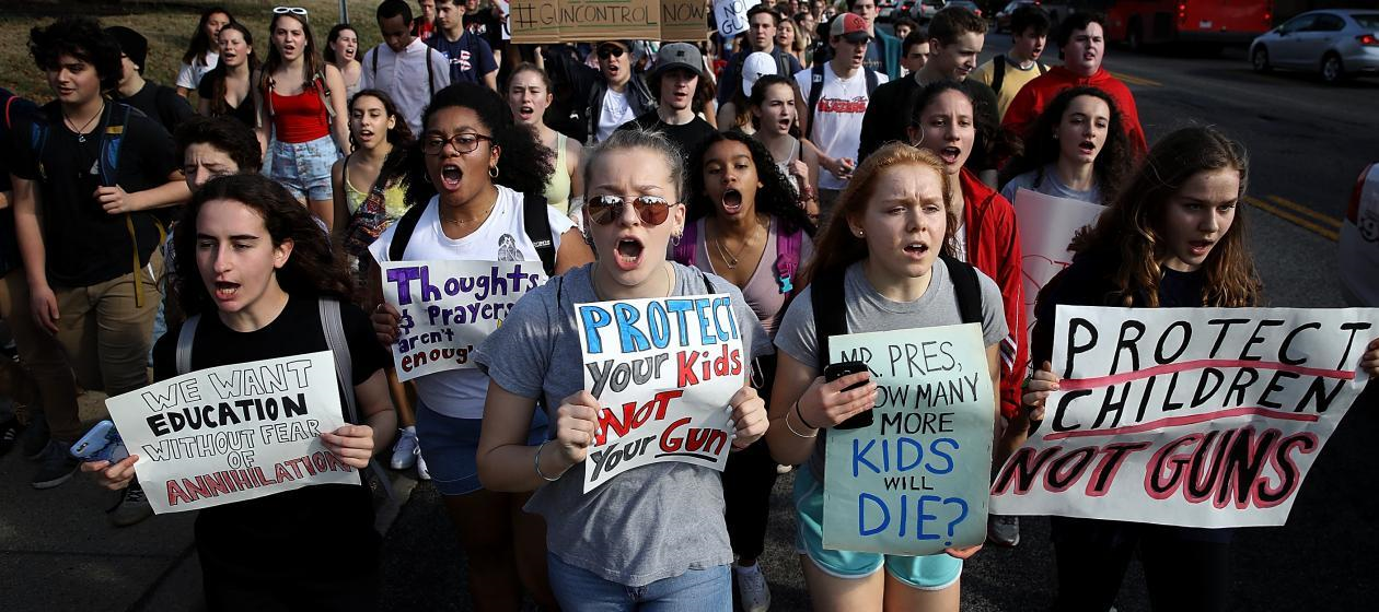 Too young to vote?? Then speak out and march!