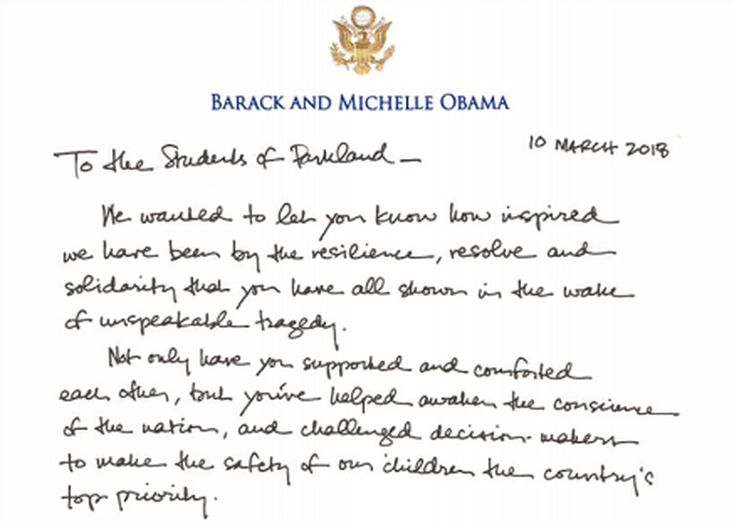 Obama letter to MSD students